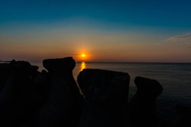 Akşam muhteşem günbatımı