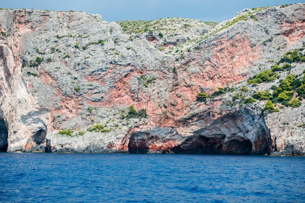Yunanistan Yaz Deniz Manzarası Görüntüleme — Stok fotoğraf