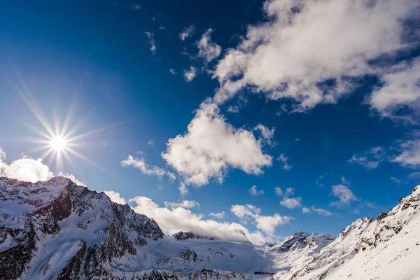 Geweldige Winter Landschapsmening — Stockfoto