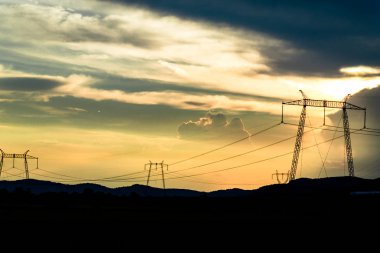 Akşam muhteşem günbatımı