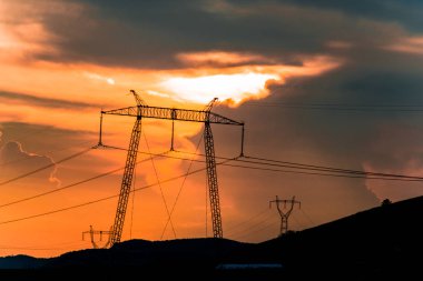 Akşam muhteşem günbatımı