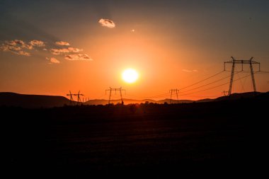 Akşam muhteşem günbatımı