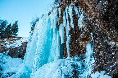 Karpat Dağları'nda kış