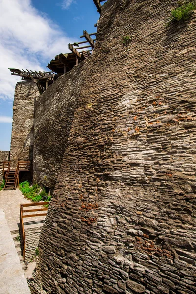 Brickwork Old Fortress Deva Romania — Stock Photo, Image