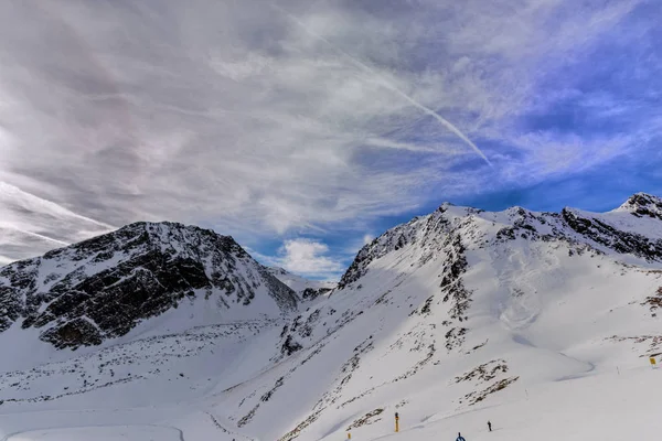 Niesamowity Widok Krajobraz Zima — Zdjęcie stockowe