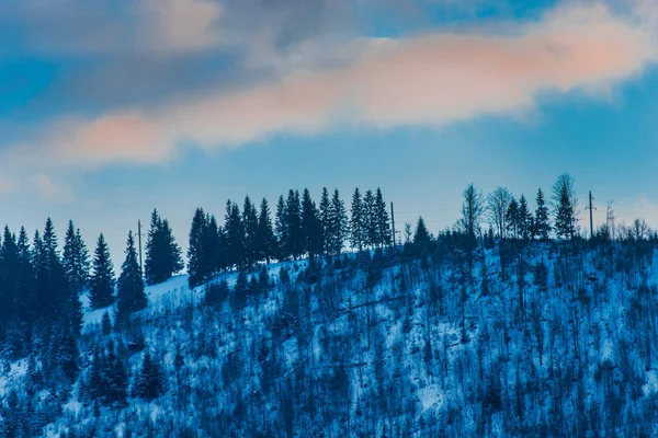 Skigebied Winter — Stockfoto