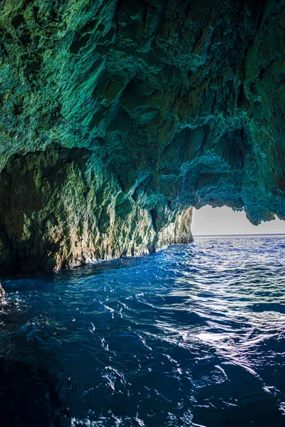 Rocky Cliff Grekland Natur Bakgrund — Stockfoto