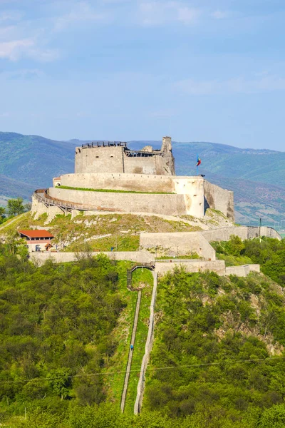 Details Ancient Deva Castle Romania — Stock Photo, Image