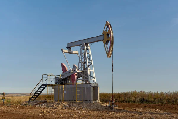 Technological Oil Gas Production Production Transportation Processing Oil Gas Production — Stock Photo, Image