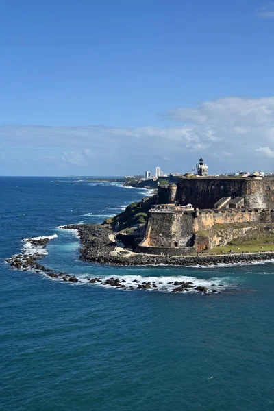 Крепость Сан Фелипе Сан Хуан Пуэрто Рико — стоковое фото