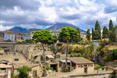 Herculaneum. Antik kenti ve Vezüv kalıntıları üzerine sayısı