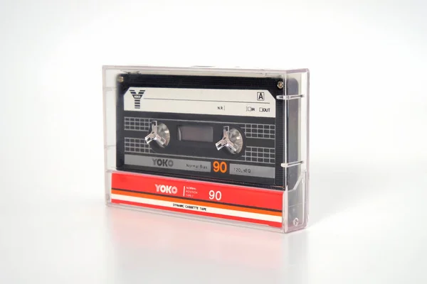 Prague Czech Republic November 2018 Audio Compact Cassette Yoko Audio — ストック写真