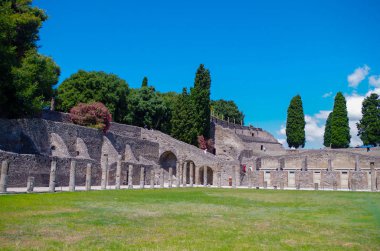 Pompeii, arkeolojik alan, Büyük Spor Salonu veya La Palestre Grande