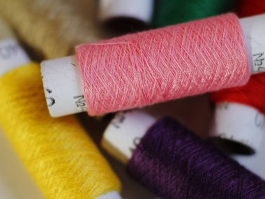 makro fotoğraf pembe sırt makarası