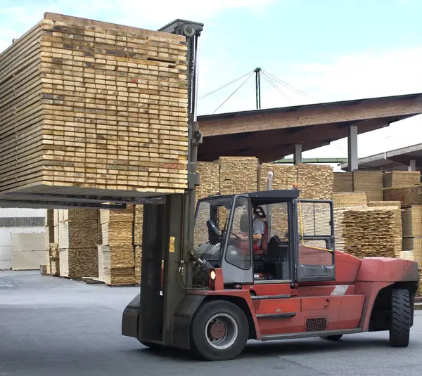 Lumber industry - transport finished planks