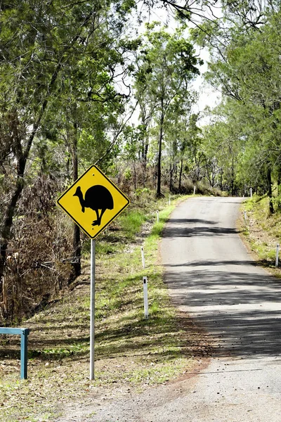Tithon Podepsat Silnice Severní Queensland Austrálie — Stock fotografie