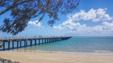 Turistik şehir Hervey Bay Queensland Avustralya, Urangan Pier