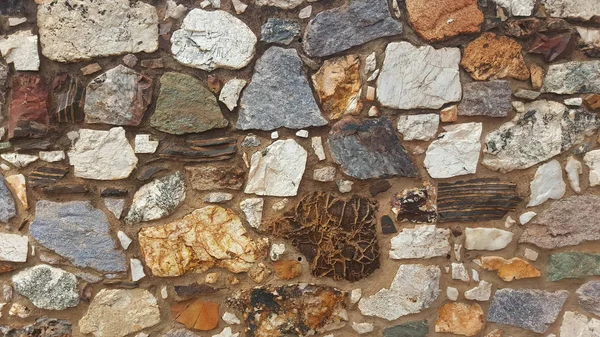 Hermosa pared de piedra — Foto de Stock