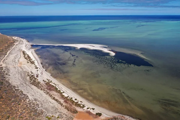 Vista aérea de Denham Lookout — Fotografia de Stock