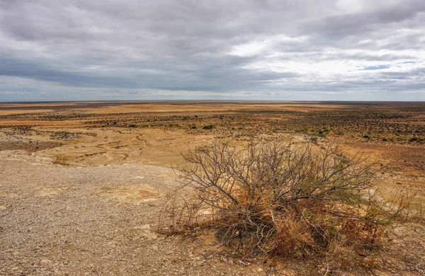 North West Coastal HWY in  Western Australia view from a lookout — Stock Photo, Image