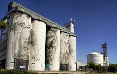 Silo Güney Avustralya Coonalpyn at