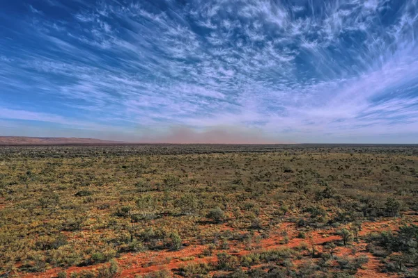 Staubsturm im australischen Outback — Stockfoto