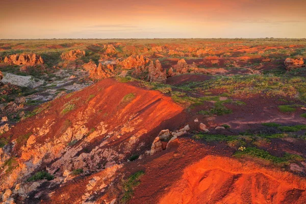 Costa Oeste de Australia. Vistas aéreas de la tierra — Foto de Stock