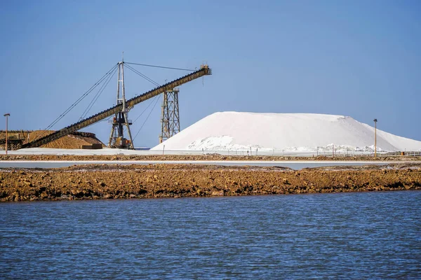 Port Headland salt mining — Stock Photo, Image