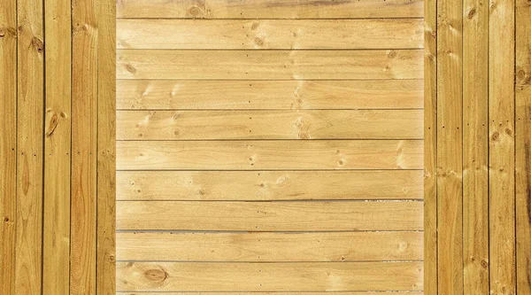 New Horizontal Wooden Timber Planks — Stock Photo, Image