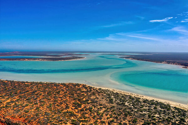 Francois Peron National Park in Western Australia view from Skipjack Point