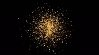 Altın paralar düşüyor.