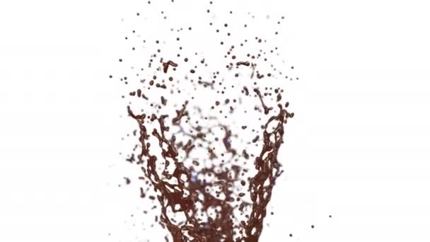 Explosión de chocolate — Vídeos de Stock