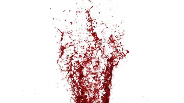 Blood Spatter Rendering — Stock Photo, Image