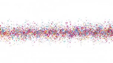 konfeti akışı ayarlandı