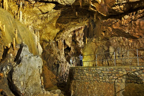 Baradla печери в Aggtelek, Угорщина — стокове фото