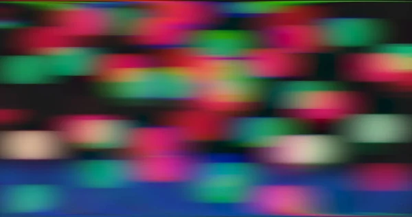 Fundo horizontal embaçado abstrato colorido e digital — Fotografia de Stock