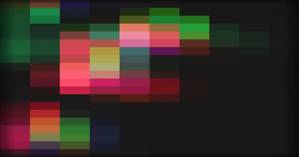 Fond de pixels flous colorés et abstraits — Photo