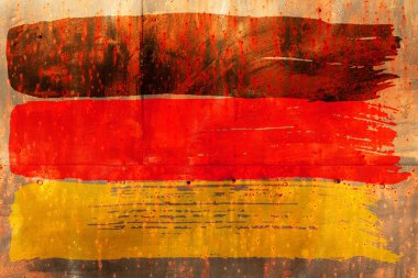 grunge tarzında eski Alman bayrağından arka plan