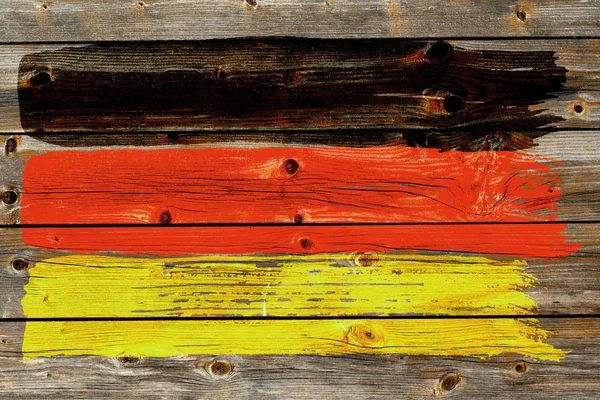 Фон из старого немецкого флага в стиле глинтвейн — стоковое фото
