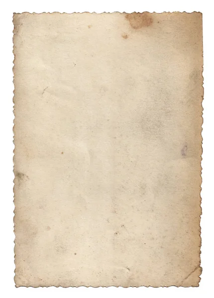 Textuur oud geel vies papier — Stockfoto