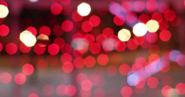 şenlikli parlak bulanık bokeh. bulanık noel ışıkları soyut arka plan