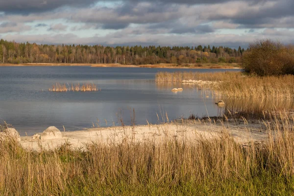 Kurlevsky quarry in het dorp Donzo Rusland overdag — Stockfoto