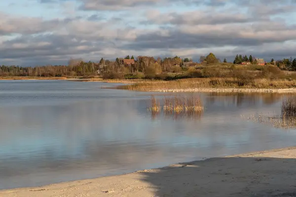 Kurlevsky quarry in het dorp Donzo Rusland overdag — Stockfoto