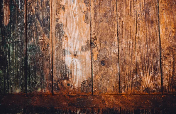 Старый и вертикальный деревянный фон коричневых тонов — стоковое фото