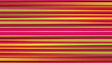çok renkli yatay çizgiler yanıp söner soyut arka plan