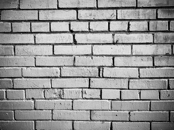 Mur de vieux fond concepteur de texture de surface de brique blanche — Photo