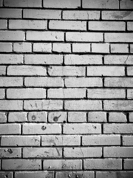 Wall of old white brick surface texture designer background — Stock Photo, Image