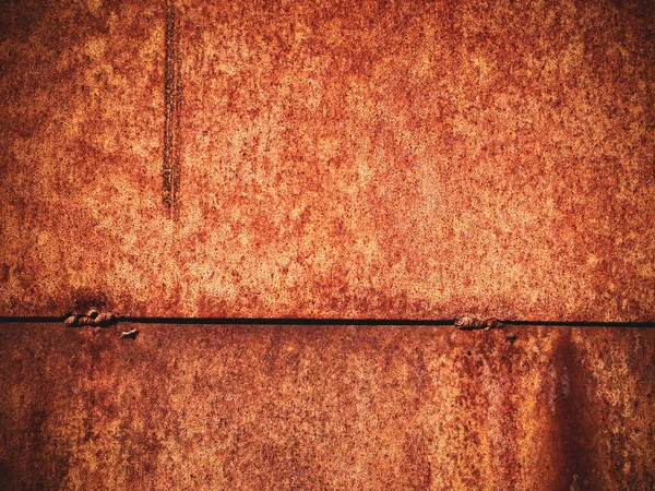 Старая ржавчина с отшелушивающим металлическим чистым фоном дизайнера — стоковое фото