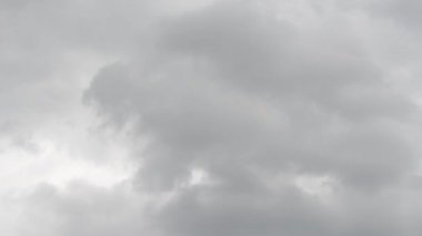 gri bulutlar hareketli zaman atlamalı video full hd