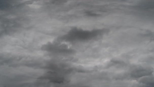 nuages gris mouvement time lapse vidéo full hd 